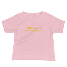 Load image into Gallery viewer, Morlyfe Morvybes Baby Jersey Short Sleeve Tee